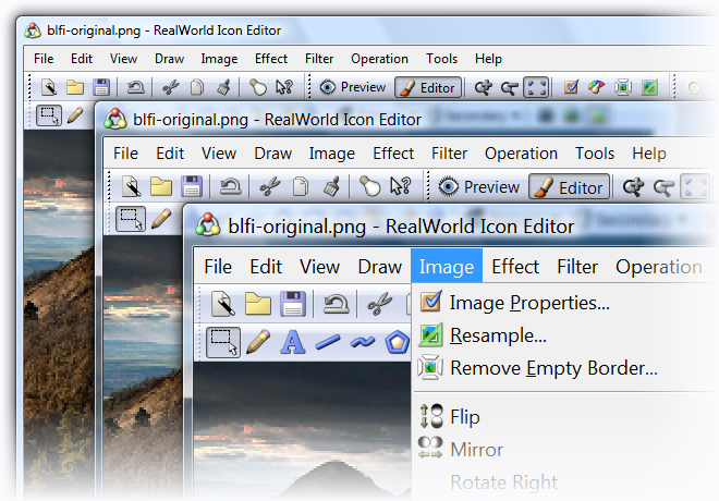 Vista Icon Editor - make icons for Windows Vista