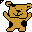 dog brown dance.ani