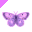 Pink Butterfly.cur