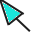 simple cyan.cur