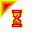 yellow to red cursor working in background.cur