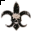 skull_fleur_de_lis.ani