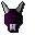 Purple H'ween Mask.cur