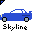 Skyline r34 Pointer.ani