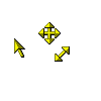 3D Gold Cursors 3D Gold Cursors