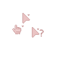 Aesthetic pack 3 Not completed Cursors