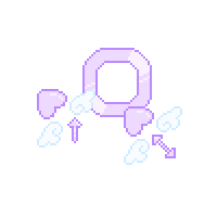 Angel heart (purple ver.) Cursors