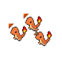 Custom Cursor Cute Charmander from Pokemon