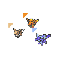 Pokemon Eevee and Umbreon cursor – Custom Cursor