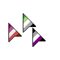 LGBT+ Flag Themed Cursors