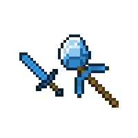Minecraft Normal Blue Diamond Cursors