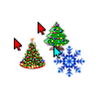 More Christmas Cursors