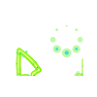 PaulSon Neon Green Flaming .ani Cursors