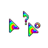 Neon RGB Animated Computer Cursor Pack, Perfect for Gamers