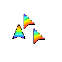 Rainbow Chroma Cursors