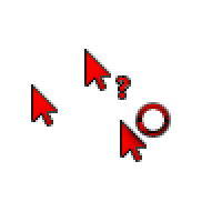 Cursors Sigma RGB, rainbow color on Windows / download to desktop