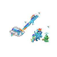 Rainbow Dash Cursors