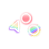 Neon RGB Animated Computer Cursor Pack, Perfect for Gamers