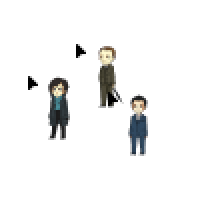 Sherlock characters Cursors