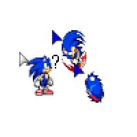 Custom Cursor Darkspine Sonic from Sonic the Hedgehog