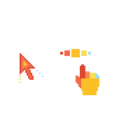 Summer Colour Cursors