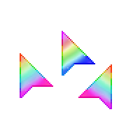 Rainbow Cursor Trail Cursor