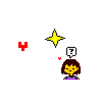 Cute Custom Cursor Flowey from Undertale