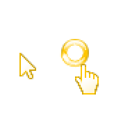 Windows 7 Infernal Orange-Yellow Edit Cursors
