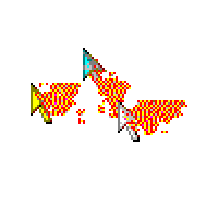 Windows XP On Fire Cursors