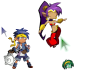 Animated Shantae Cursor Set thumbnail
