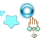 Baby Blue Star Cursor Set thumbnail
