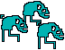 Biomorph Crucifixion Cursor Set thumbnail