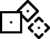 Black and White Box Cursor Set thumbnail