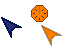 Blu N Orange Cursor Set thumbnail