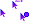 blue, purple, pink wave Cursor Set thumbnail