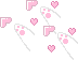 kawaii cat paw white version