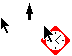 OS/2 Warp Cursors: Compass NNW Cursor Set thumbnail