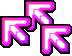 DDR Arrow (Purple)