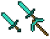 Minecraft - Diamond Tools Cursor Set thumbnail