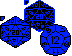 DnD Dice Blue