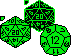 DnD Dice Green