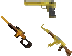 Realistic Golden Guns