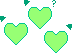 green heart theme