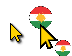 Kurdish Flag Cursor Set thumbnail