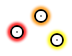 Colored simple dot