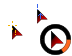 spining black Cursor Set thumbnail
