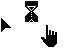 Windows 10 black and white replacements (non-animated) Cursor Set thumbnail
