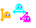 Pacman vertical horizontal Cursor Set thumbnail