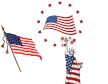 4th Of July Patriotic Cursor Set thumbnail