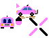 Pink car